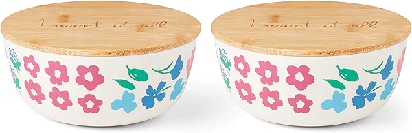 kate spade new york Floral Fields Bowl w/ Lid