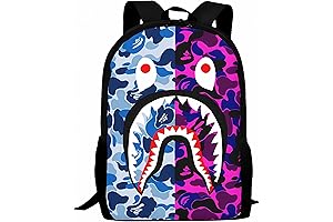 Sprayground Rick and Morty 17 Inch Shark Backpack