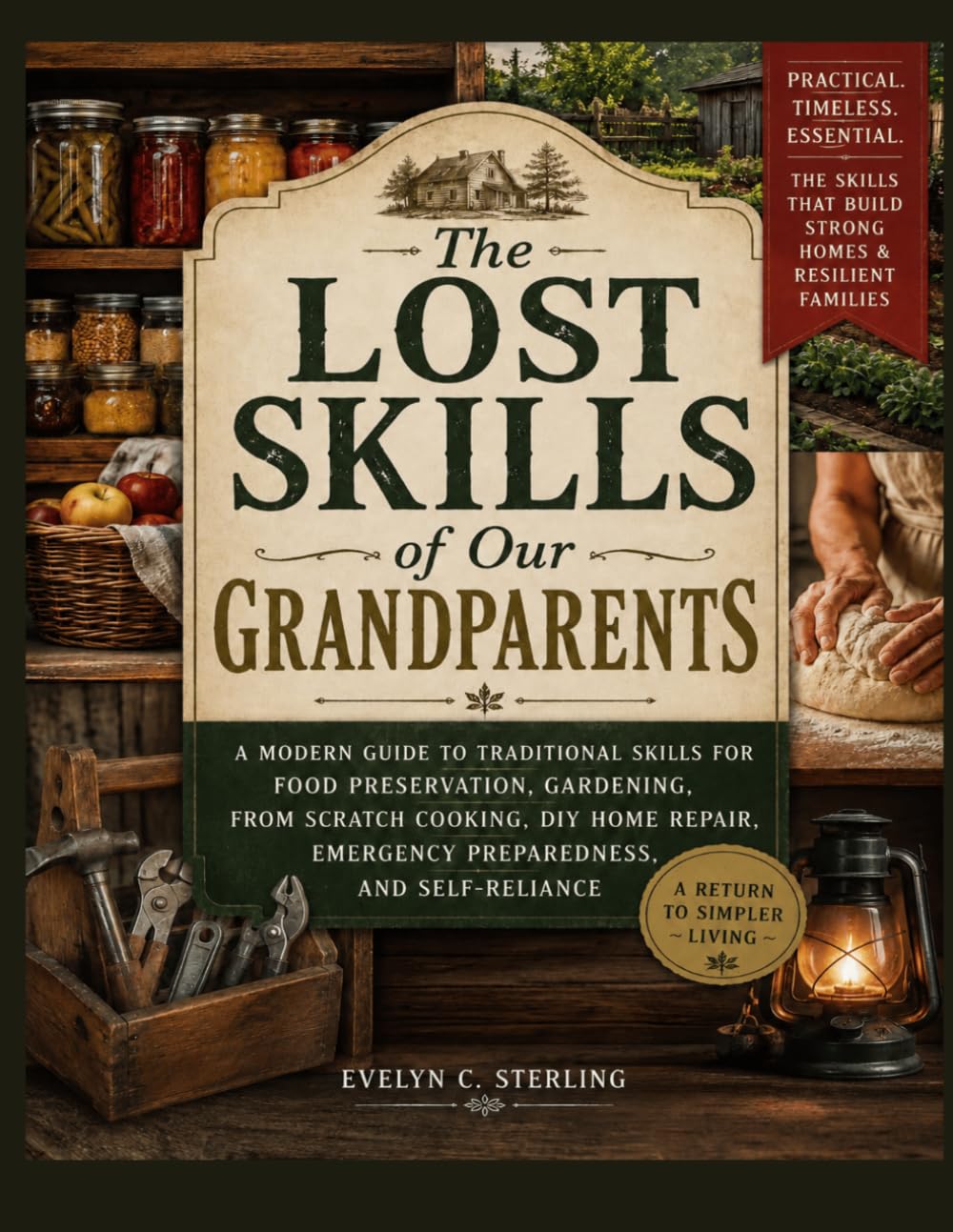 The Lost Skills of Our Grandparents: A Modern Guide to Traditional Skills for Food Preservation, Gardening, From Scratch Cooking, DIY Home Repair, Emergency Preparedness, and Self-Reliance
