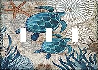 Vista 104 de Placa de pared dúplex de receptáculo de dispositivo de 1 gang de madera envejecida blanca gris con veta de tablón, cubierta de enchufe eléctrico