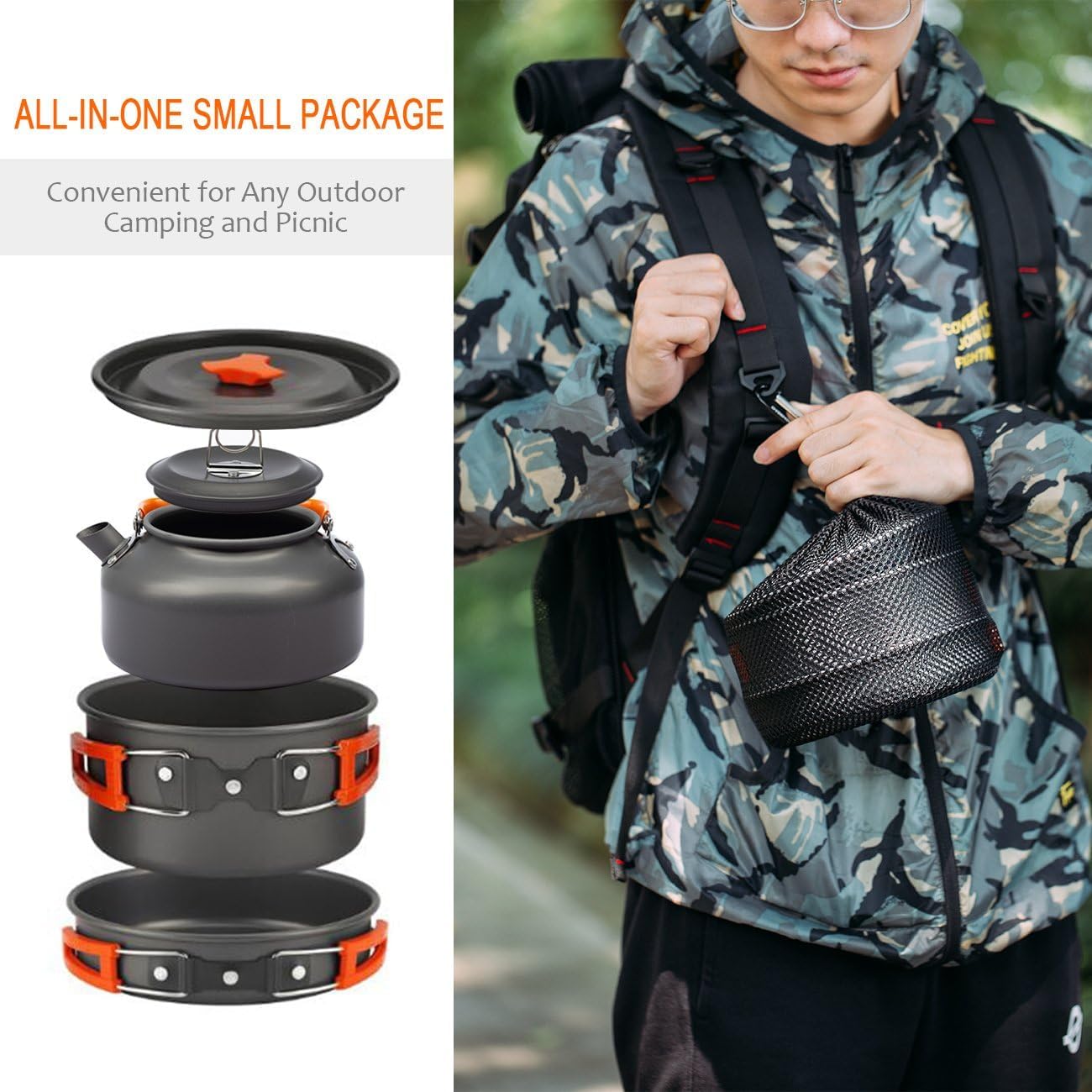 Portable Camping Cooking Set