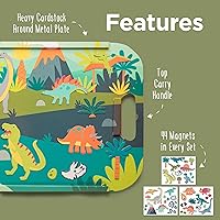 Vista 4 de Stephen Joseph Juego magnético Dino