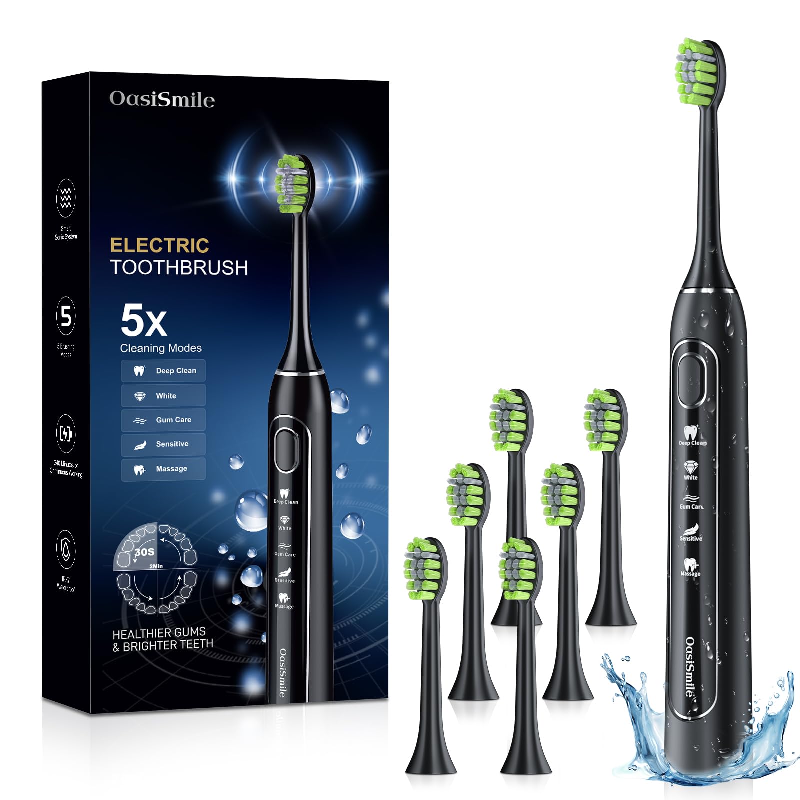 OasiSmile Sonic Electric Toothbrush