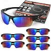 6 Pack Safety Glasses, UV Protective Eyewear, ANSI Z87.1 Impact Resistant Anti-Scratch Safety Goggles for Men Women