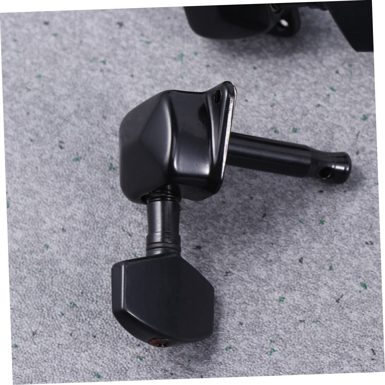 Abaodam 3er-sets Ersatz Für Abgenutzte Stimmwirbel Robuste Gitarren-stimmgeräte Aus Metall 3r3l-stimmschlüssel Für Gitarre Und Bass Schwarz 6 Stück * 3