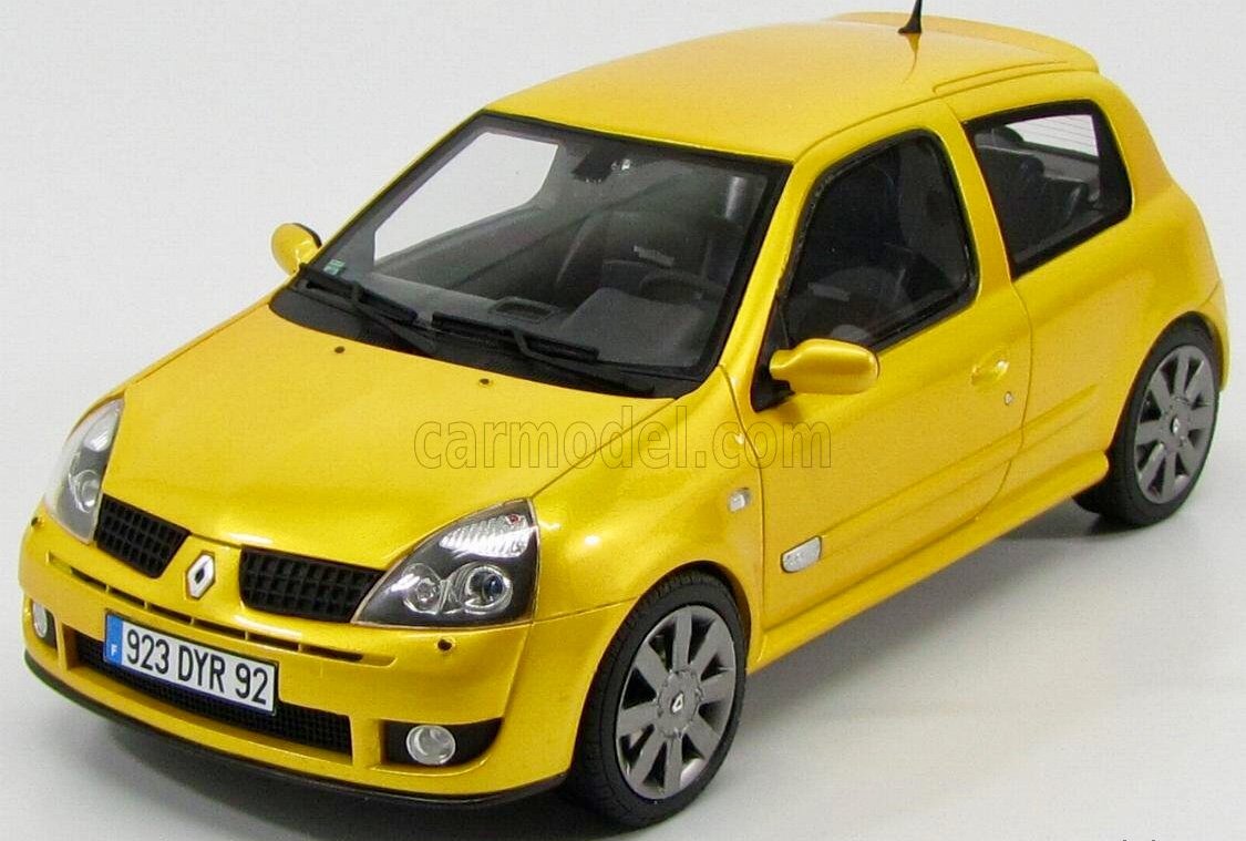 ルノー クリオ 2 RS フェイズ3 イエロー 1/18 オットーモービル OttO 1/18 Renault Clio II RS Phase 3 yellow : Amazon.com.au