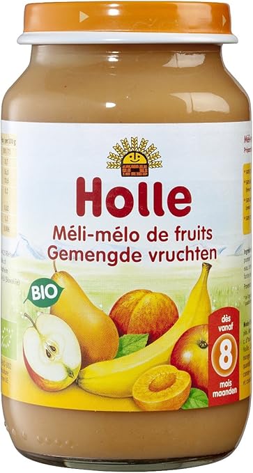 Petit Pot Bebe Bio Aux Fruits Holle 2g Des 4 Mois Amazon Fr Hygiasne Et Soins Du Corps
