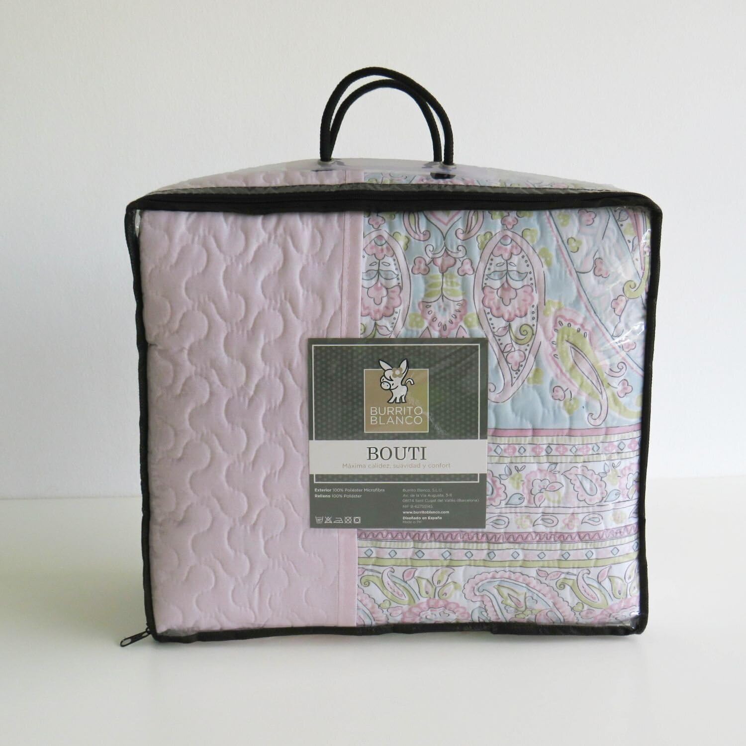 Edredon Cama 150 Burrito Blanco Edredu00f3n Juvenil Beige