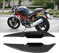 Vista 3 de KIMISS 1 par de deflectores de aire de marco medio, deflectores de parabrisas de ABS con aleta lateral de motocicleta, tecnología aerodinámica