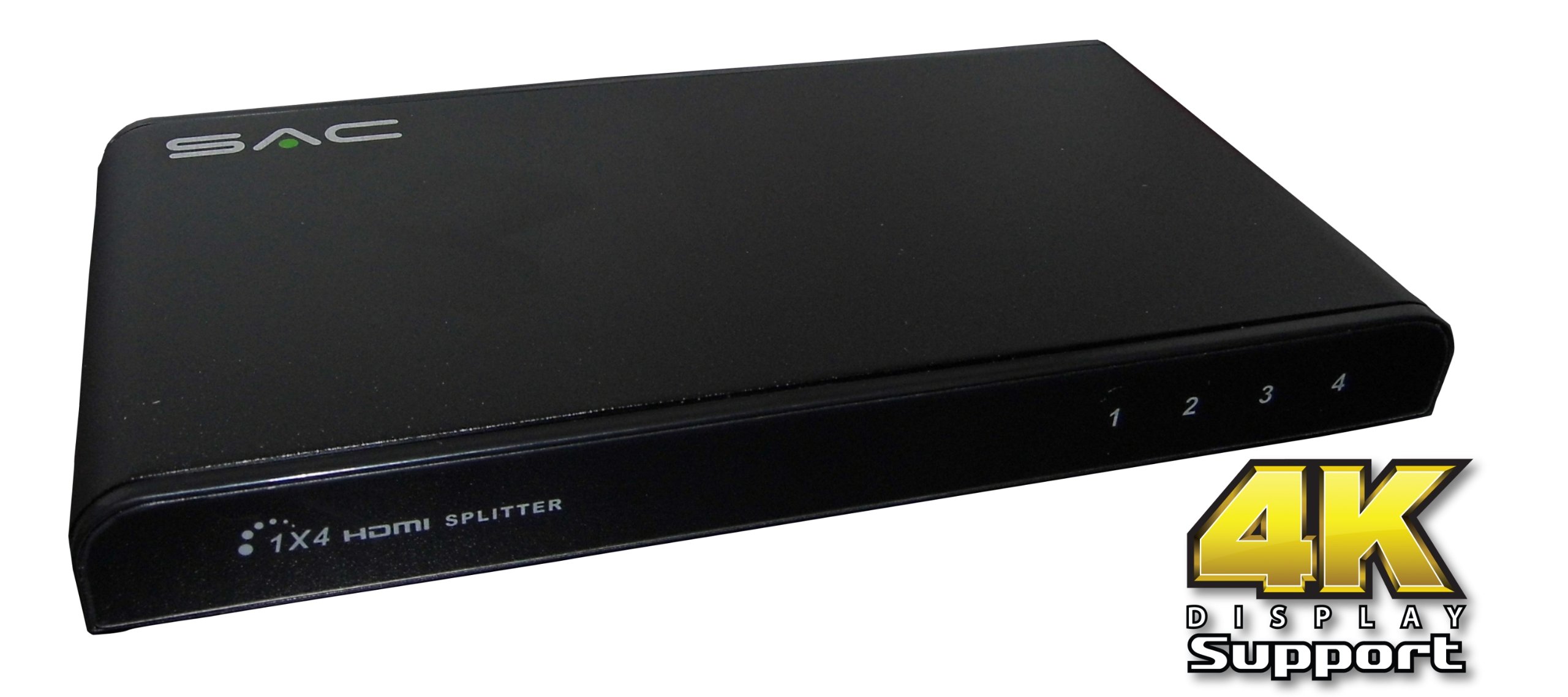SAC Electronics Pro 4k x 2k full resolution support HDMI 4 Way splitter 720p/1080i/1080P/3D(1080P/24Hz)/1440P/2160P