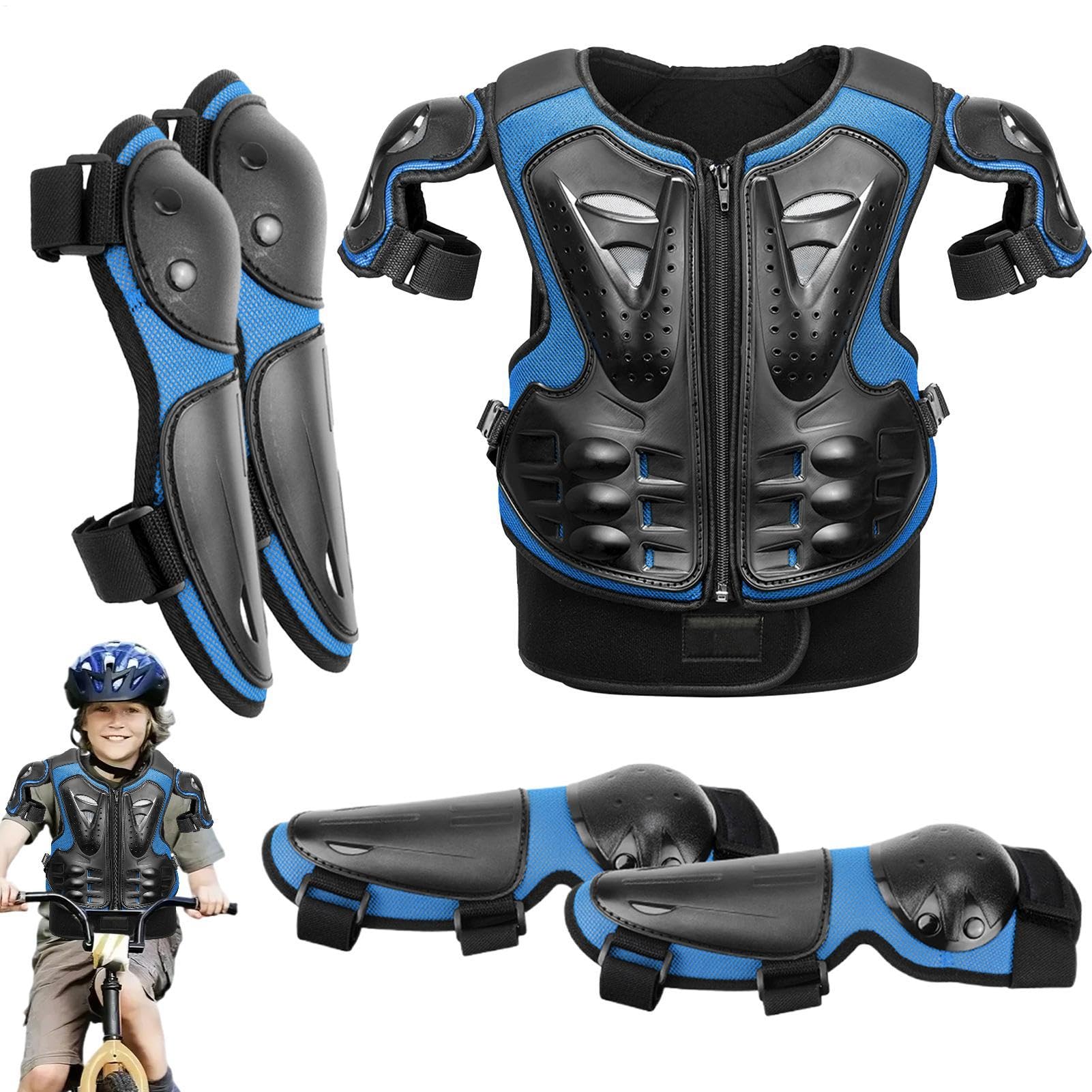 Equipo de motocross para niños, equipo de motocross juvenil, protector de | pecho para motocross juvenil, equipo de motocicleta para niños, accesorios de motocross para niños, equipo de seguridad para