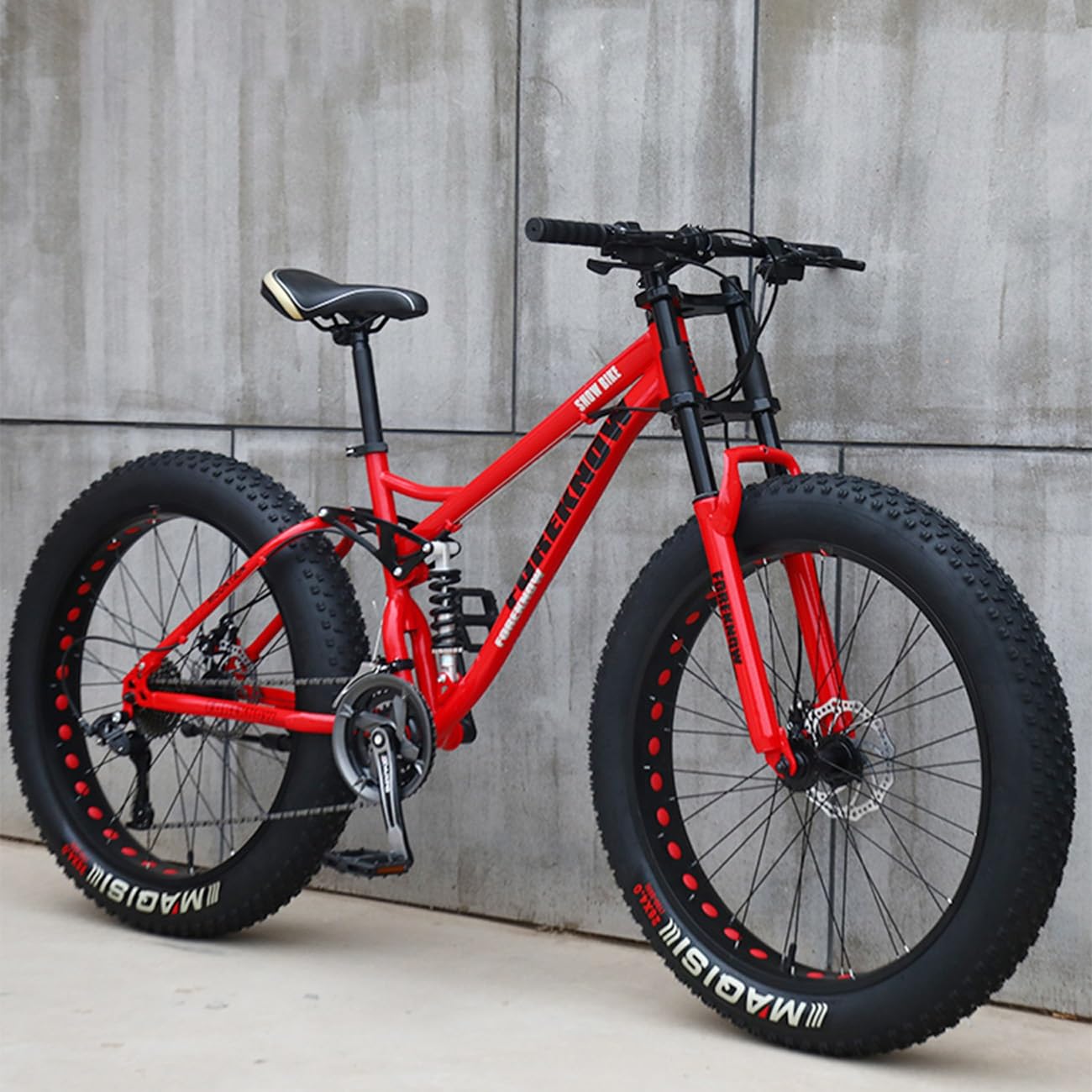 Amazon.co.jp: 自転車MTBトップ マウンテンバイク ファットバイク