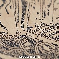 Vista 4 de Sierra at Tahoe California Ski Trail Map