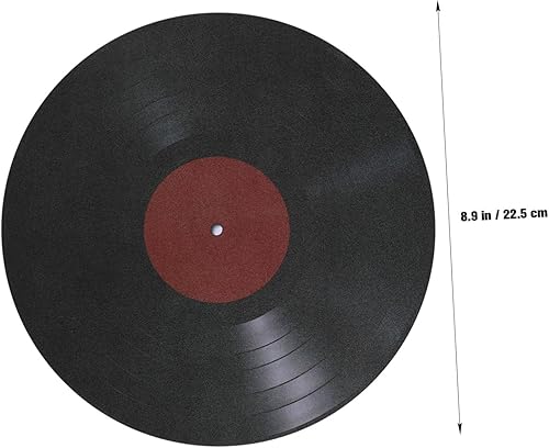 Miniatura 2 de 8 discos de vinilo para decoración de pared, estilo retro, para estética de pared