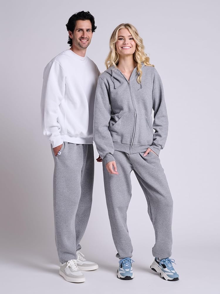 afbスウェットパンツ　グレー Amazon | Russell Athletic メンズ Dri-Power クローズボトム