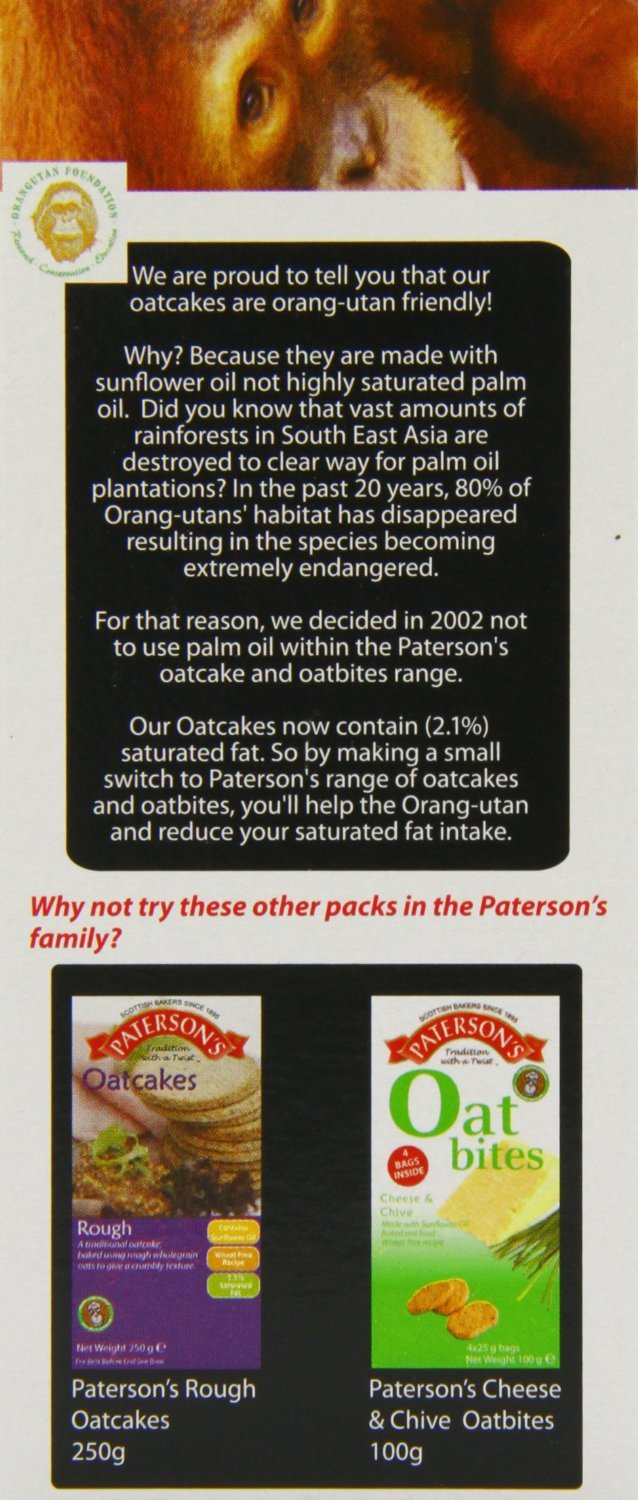 Confezione da 10 pezzi - Torte d'avena al pepe nero cracked | PATERSON qualità SCOTTISH BAKE
