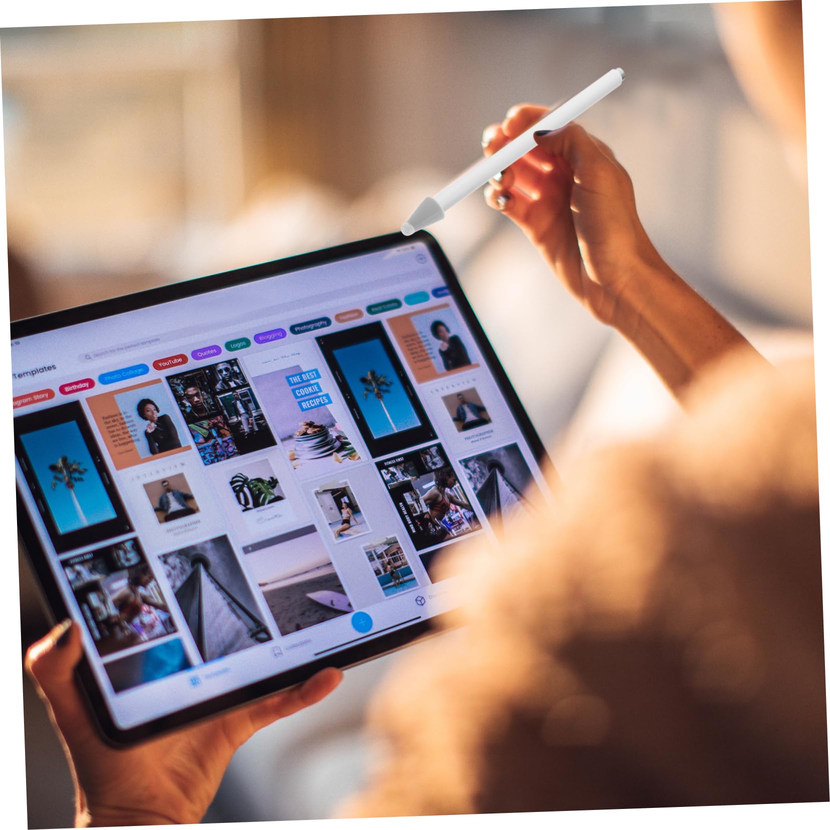 jojofuny 50pezzi Protezione Per Tablet Copertura Compatibile Con Ultra Anti- e Resistente Facile Trasportare e Utilizzare