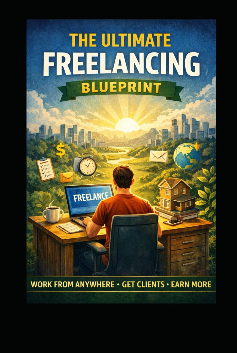 The Ultimate Freelancing Blueprint: Work From Anywhere, Get Clients, Earn More (Business & Money Making)