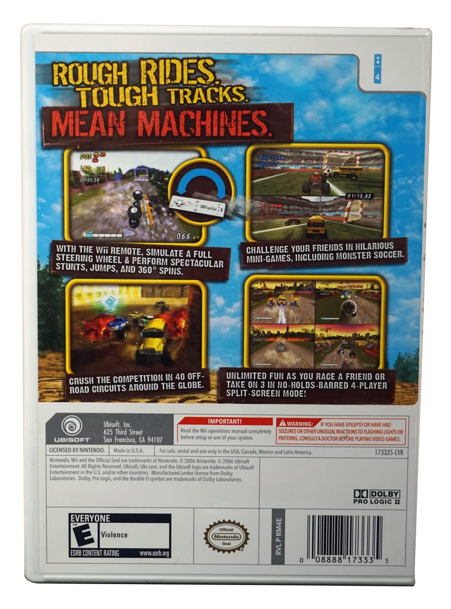 Amazon.com: Monster 4x4: World Circuit - Nintendo Wii