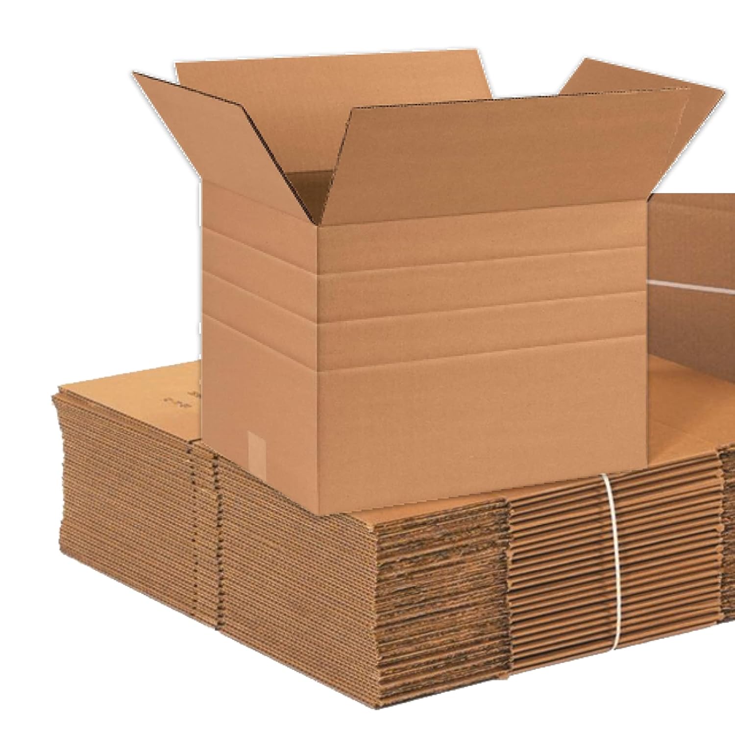Aviditi Shipping Boxes Multi-Depth 16L x 12W x 12H, 25-Pack | Corrugated Cardboard Box for Packing, Moving and Storage