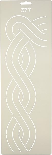 Quilting Creations Corner and Border Quilt Stencil, 3-1/2"