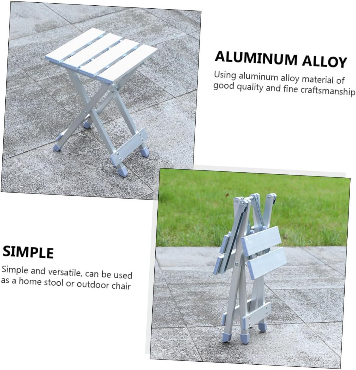 Ultralight Camping Stool Multi-Function Garden Seat Portable Outdoor Folding Chair