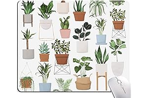 Nature's Embrace: Hokafenle Plant Mouse Pad for a Greenery-Inspired Workspace
