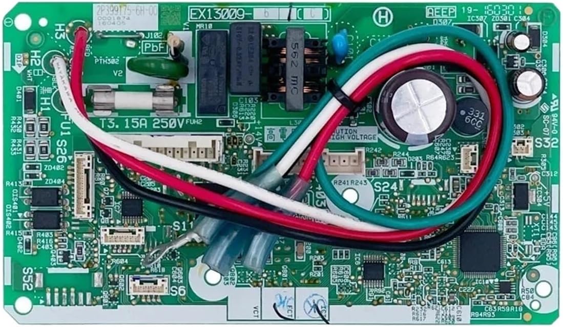 Compatible for Daikin， Air Conditioner Indoor Unit Control Board 2P341918-6N-00 Circuit PCB EX13009-6 Conditioning Parts