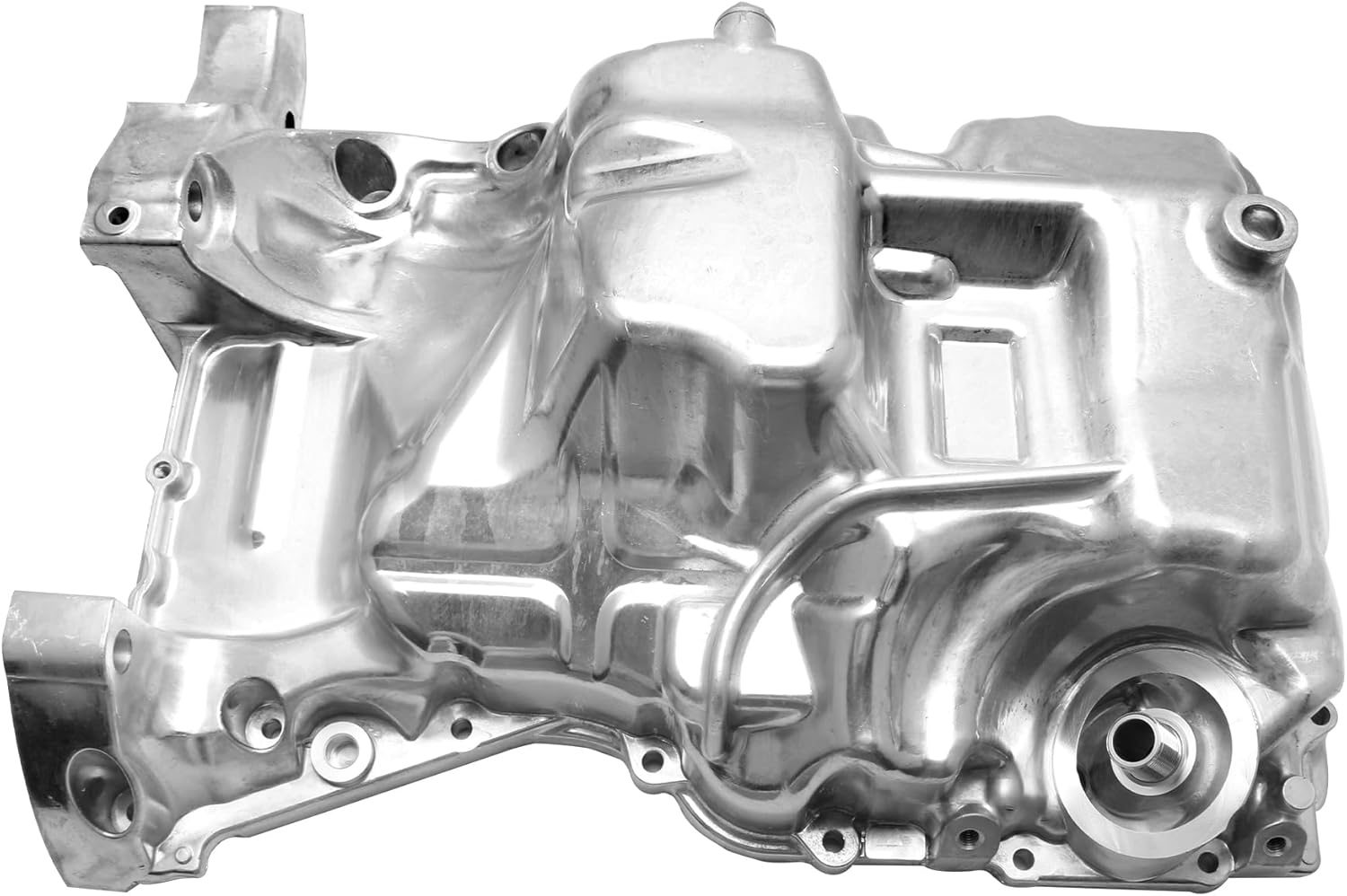 112005BAA00 Engine Oil Pan with Drain Plug Fits for Honda Civic L4 2.0L 2016 2017 2018 2019 2020