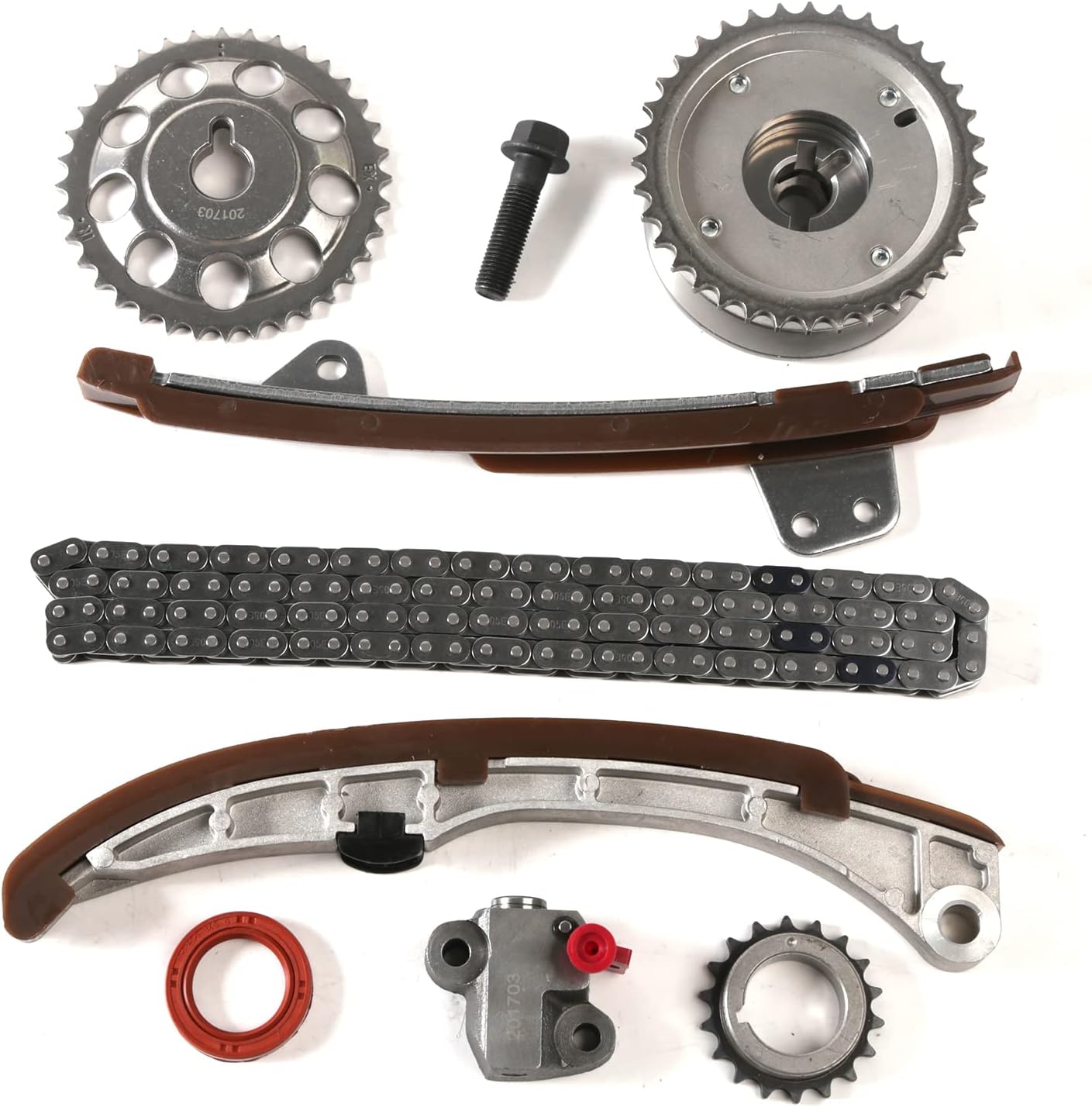 Timing Chain Kit fit 2004-2009 for Toyota Prius 1.5L, 2006-2010 for Toyota Yaris 1.5L, 2004-2005 for Toyota Echo 1.5L