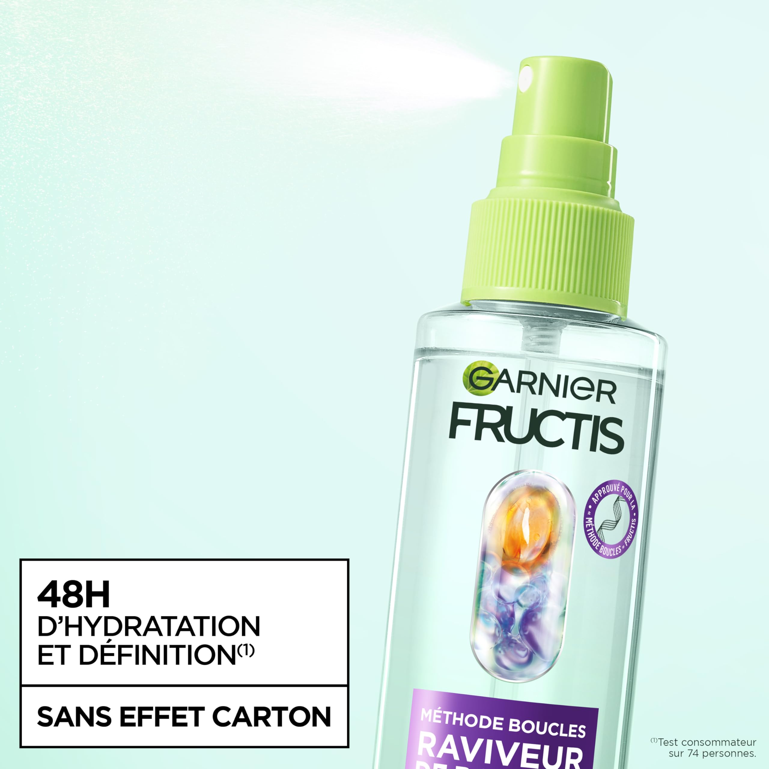 Garnier Fructis Metodo Riccioli Routine Shampoo, Maschera, Spray Idratante con Acido Ialuronico e Burro di Karité