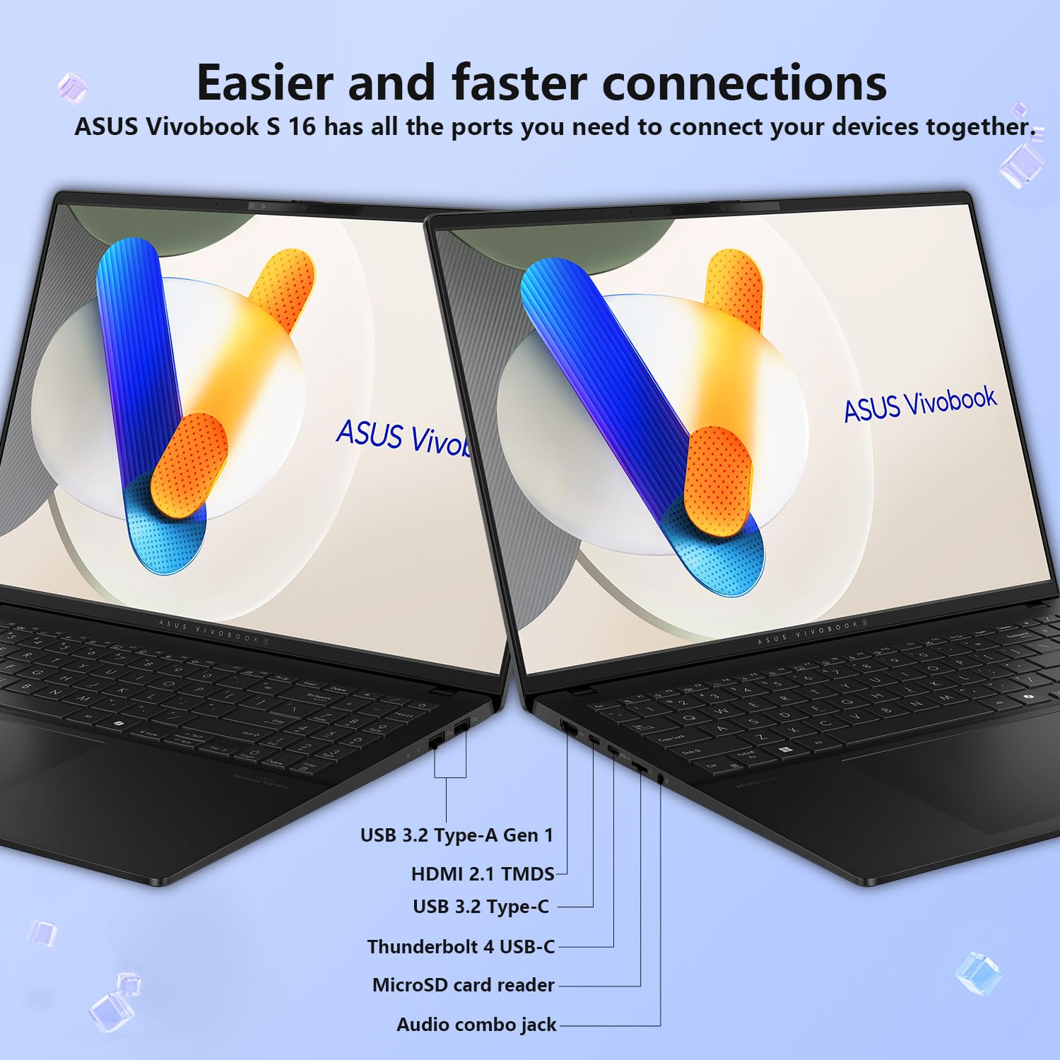 その他ノートPC本体 ASUS Vivobook S16 Ryzen AI 9 32GB 1TBSSD ASUS Zenbook S16: AMD Ryzen, Thin Laptop, Long Battery Life