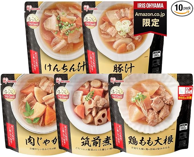 アイリスオーヤマ レトルト食品 惣菜 5種10食