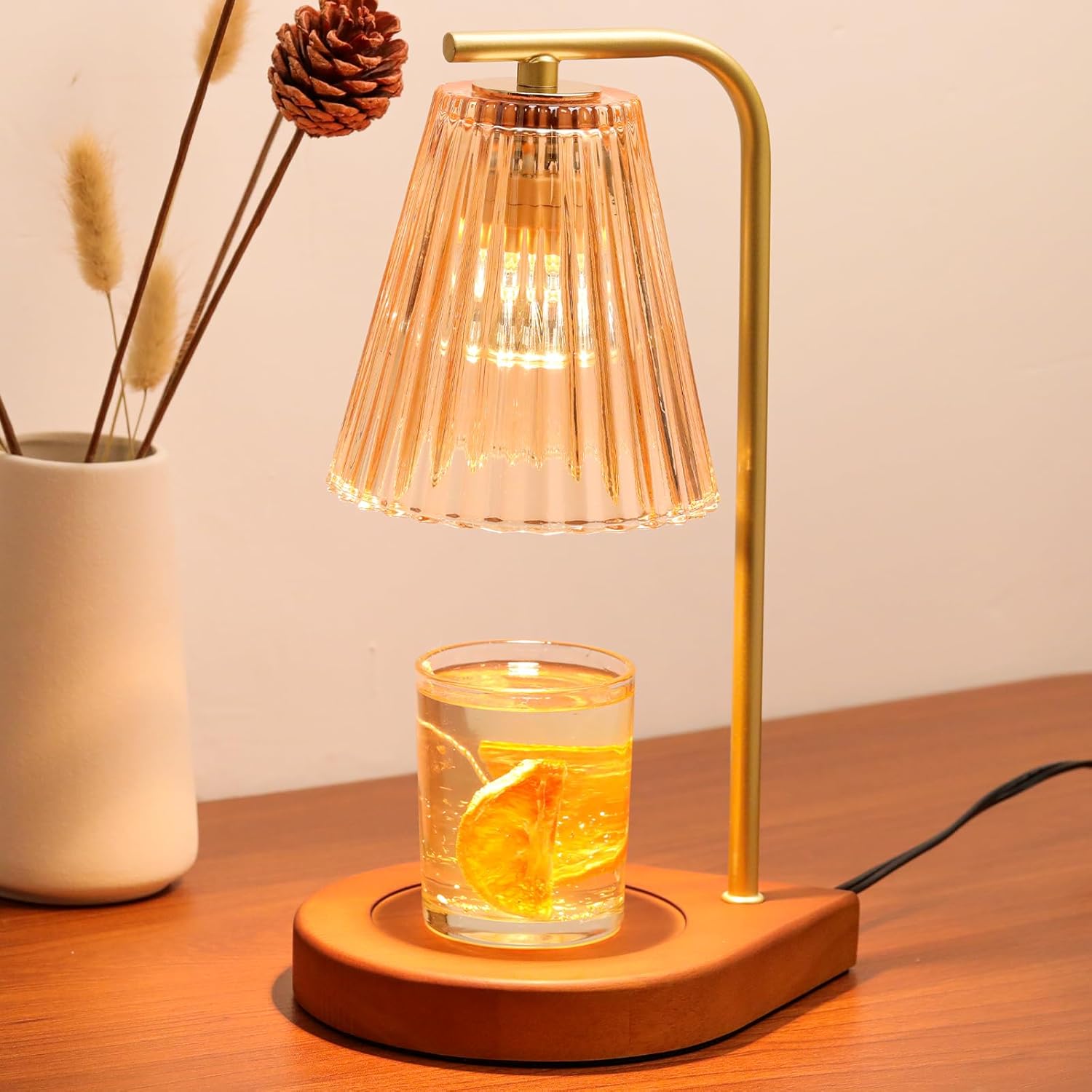 Candle Warmer Lamp, Electric Candle Lamp Warmer with Timer