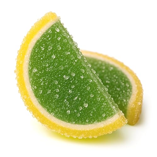 Miniatura 4 de NY SPICE SHOP Candy Key Lime - Candy Key Lime Candy - Rebanadas de frutas - Caramelo de gelatina - Frutas de gelatina - Caramelo de fruta - Gomitas