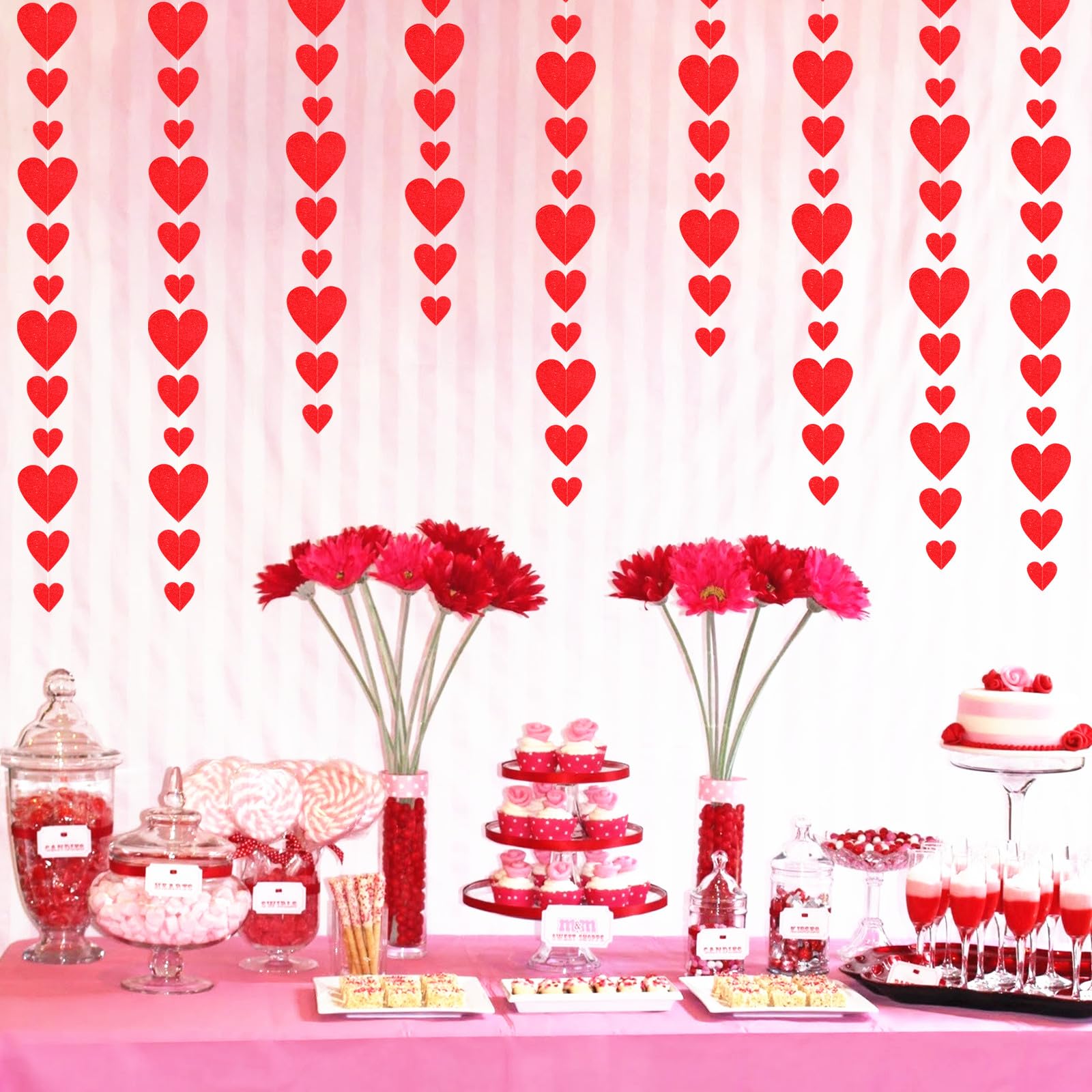 Herz Girlande TEDi Bride To Be Girlande Banner Brautparty Deko  Hochzeitsgirlande Hochzeit Herz Deko, image size:1600x1600