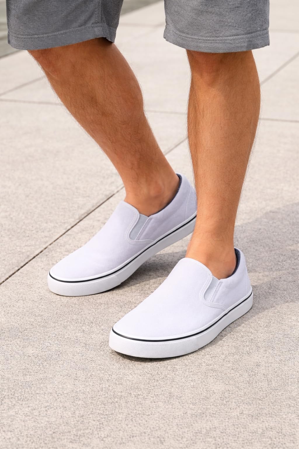 GladRags Zapatos de verano de lona para hombre, zapatos de verano, zapatos de tacón de talla 7-12