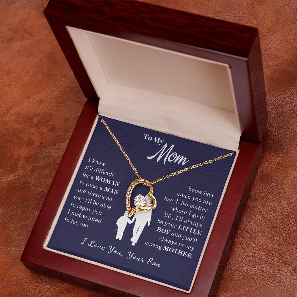 Jewelry To My Mom, Loved Mother, Necklace, Gift From Son, Son Mom Gift, Son to Mom Gift, Gift for mom, Mother Gift, Christmas Birthday Gift, Mother's day gift idea