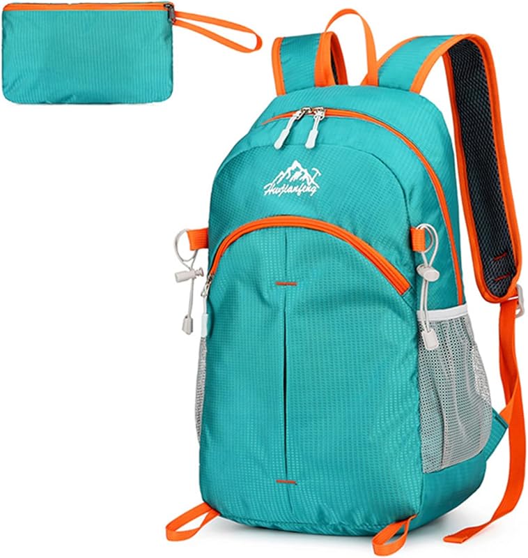 20L Hiking Daypack Packable, Lightweight Water Resistant Camping Backpack, Foldable Travel Backpack for Men Women Outdoor Gear