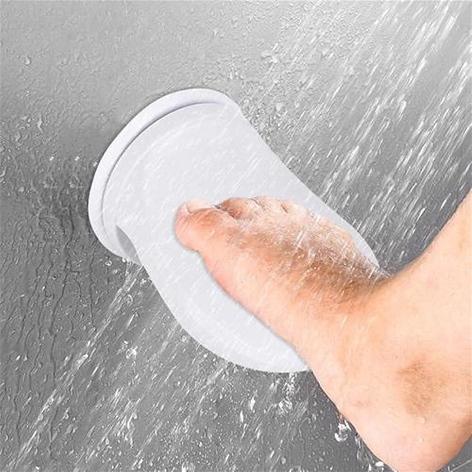 Repose-pieds De Douche Antidérapant à Ventouse - Idéal Pour Rasage Et Pédicure, Confortable Et Sans Perçage Pour Salle De Bain Maison Ou Hôtel