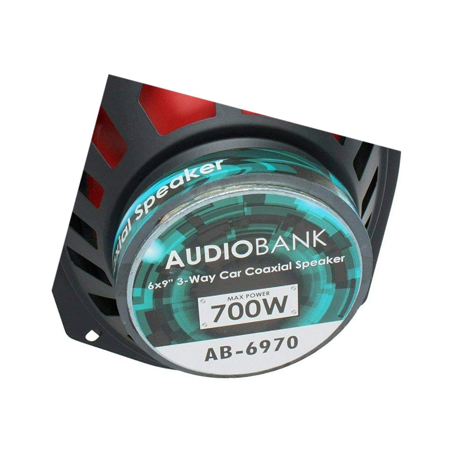 Pair of Audiobank 6.5 600 Watt 3-Way Car Speaker