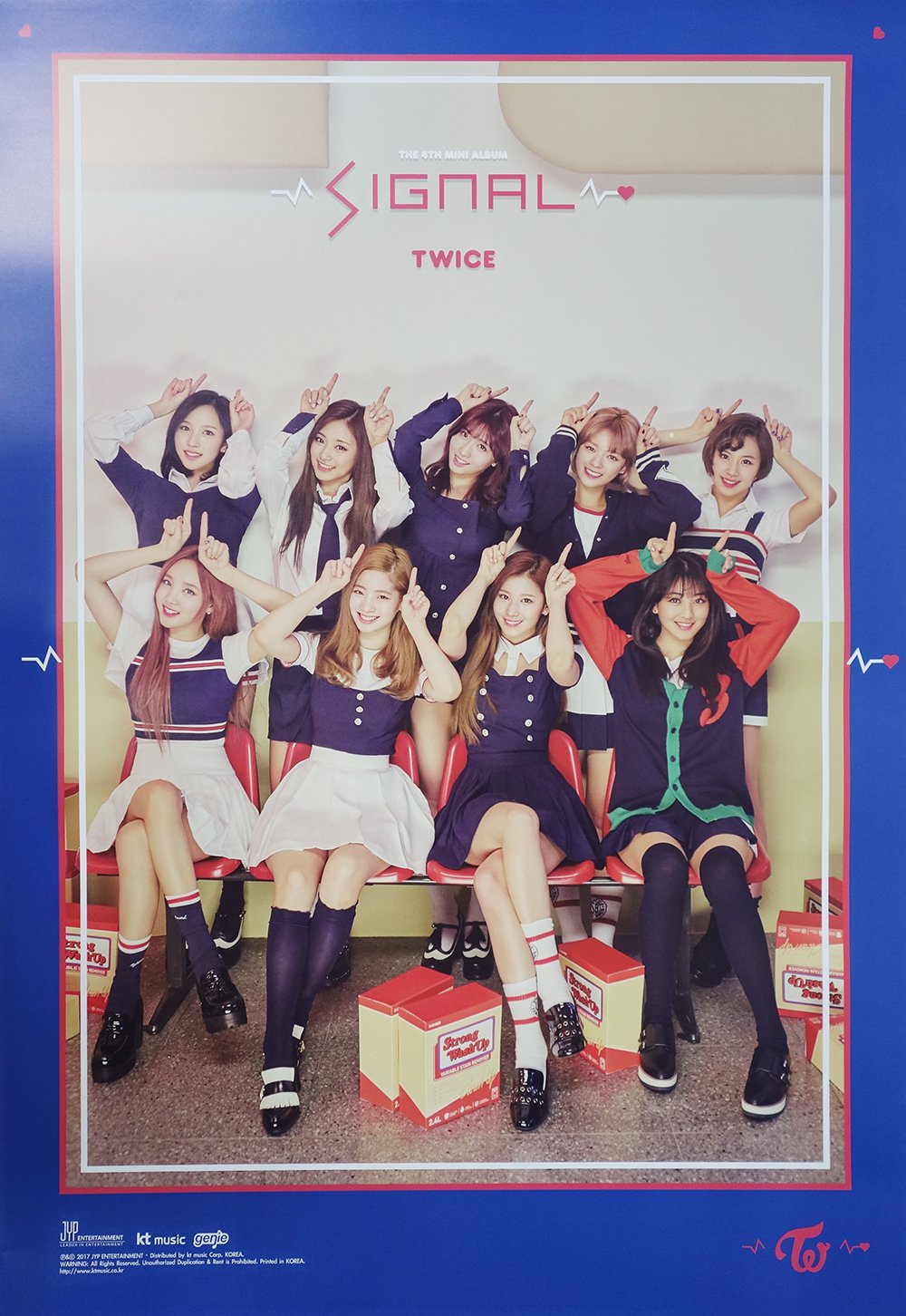 TWICE - SIGNAL (4th Mini Album) [C ver.] CD+Photobook+Photocard+