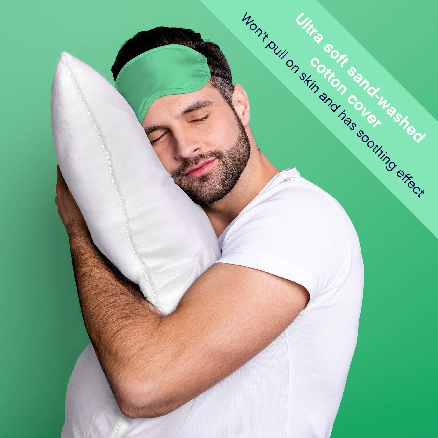 Celeep Bed Pillows (2 Pack) - Pillow Set King Size - Hotel Quality Sleeping Pillows for Side, Stomach and Back Sleepers - Microfiber Filling - Soft and Supportive (King)