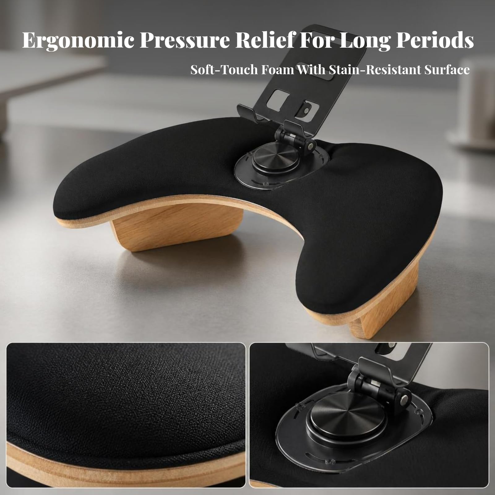 Support Main pr Manucure Compact | Rotatif, Stable, Mobilier, pr manucure à Domicile, Prothésistes Ongulaires,