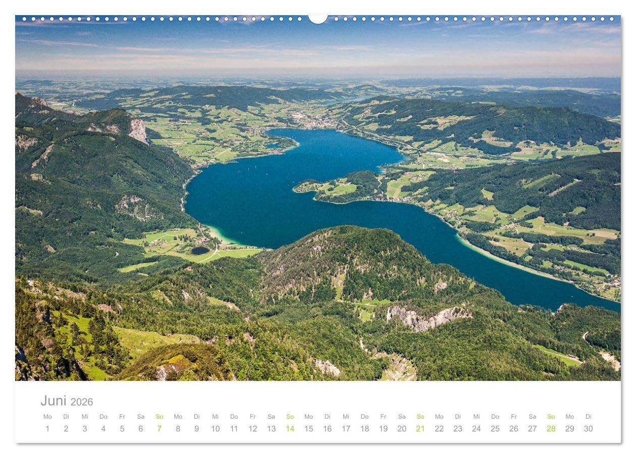 Österreich Rundreise (Wandkalender 2026 DIN A2 quer), CALVENDO Monatskalender: Eine fotografische Rundreise zu den schönsten Orten Österreichs (CALVENDO Orte)