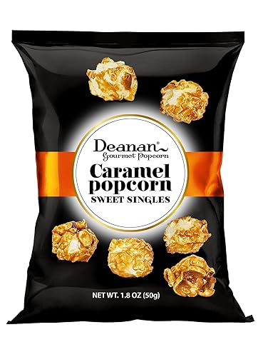 Miniatura 9 de Deanan - 12 palomitas de maíz surtidas "Sweet Singles" incluyendo 3 vainilla, 3 caramelo, 3 hervidores, 3 chocolate negro (1.5 oz y 1.8 oz cada uno)