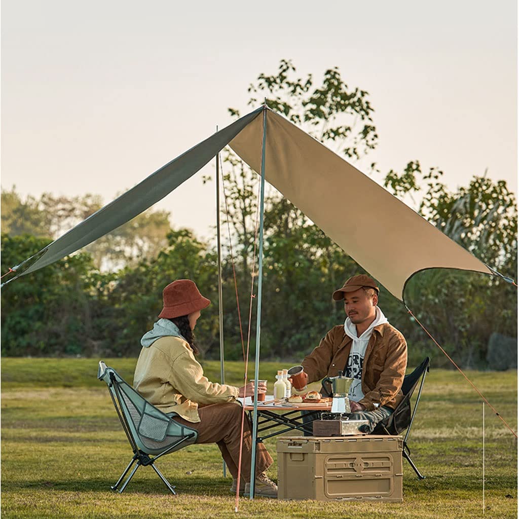 Lona Anti-Lluvia Tarpa de Tienda ligera 10x10 pies toldo toldo camping senderismo mochila deportes al aire libre