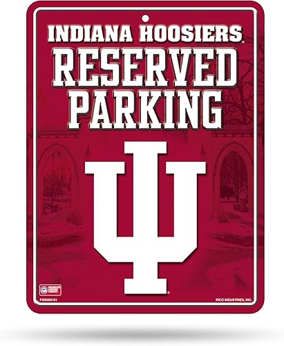 Vista 17 de Letrero de metal NCAA de 8.5 x 11 pulgadas, ideal para cueva de hombre, dormitorio, oficina, decoración del hogar Primario