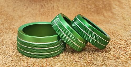 Miniatura 7 de Auprite Fundas de perilla de control de clima para accesorios Challenger 2015-2023 2024, para Dodge Charger 2015-2023 2024, para Dodge Chrysler