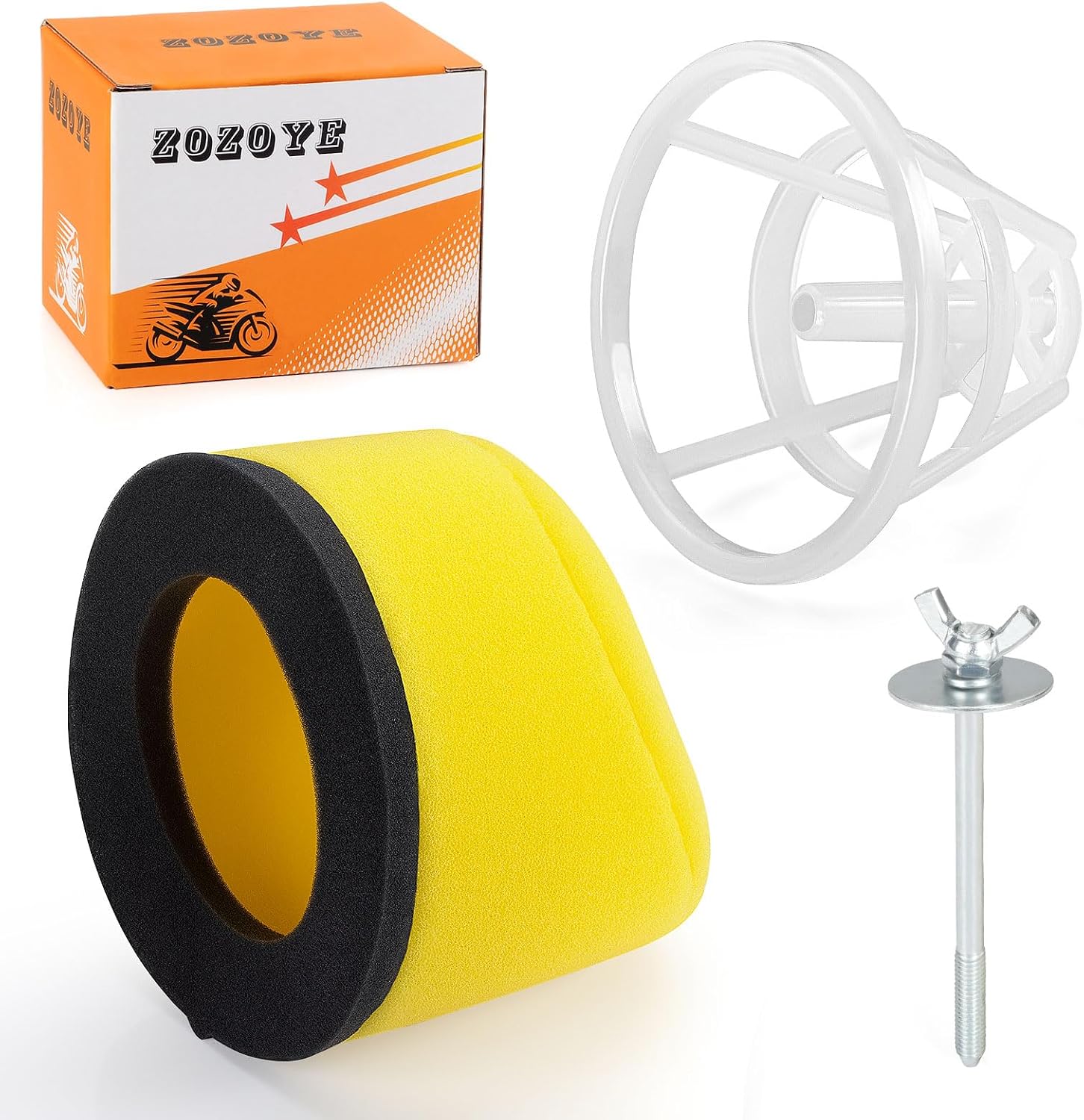 Air Filter & Cage Holder + Bolt for Kawasaki KX80 KX85 KX100 KX112 1991-2024 13091-1696